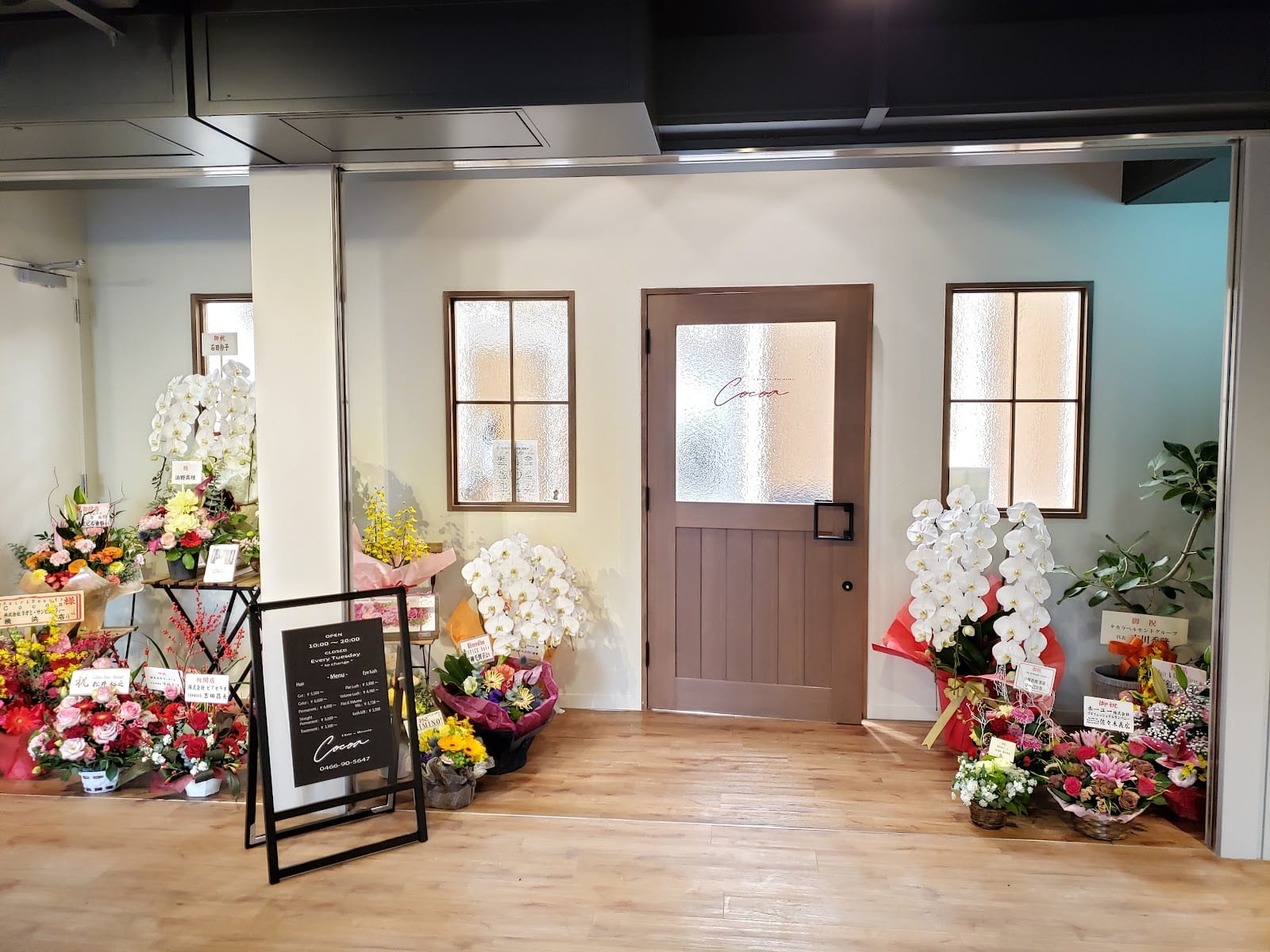 Cocoa~アイラッシュ&アイブロウ専門店~(藤沢)のメンズ眉毛サロン店内写真 1枚目