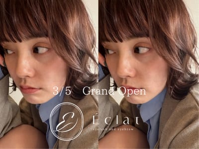 Eclat〈まつげパーマ・パリジェンヌ・マツエク・眉毛・ハリウッドブロウ〉 店内写真 2枚目
