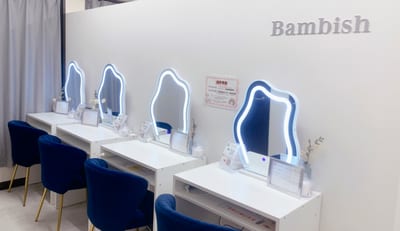 眉毛アイブロウ&まつ毛パーマ専門店 バンビッシュ池袋サンシャイン通り店 店内写真 2枚目