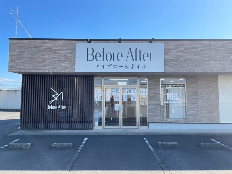 BeforeAfter 土浦神立店(かすみがうら)のメンズ眉毛サロン