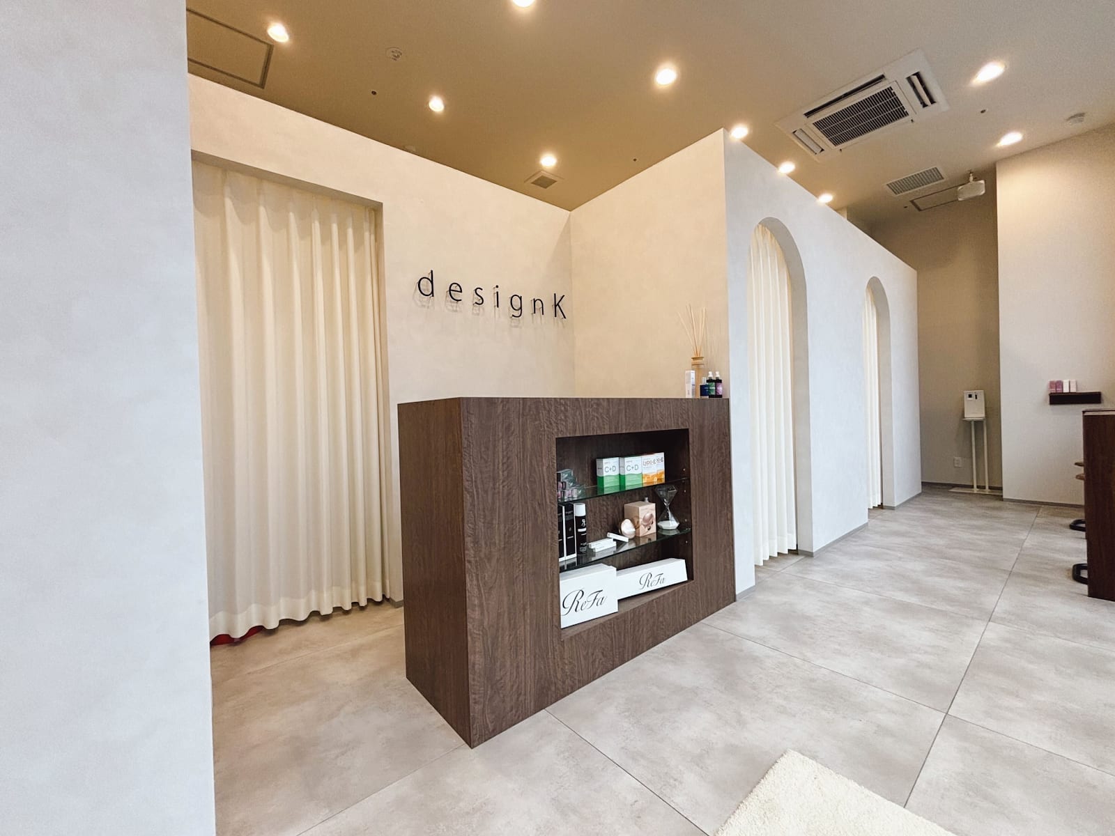designK(デザインケー)盛岡店(盛岡)のメンズ眉毛サロン店内写真 1枚目