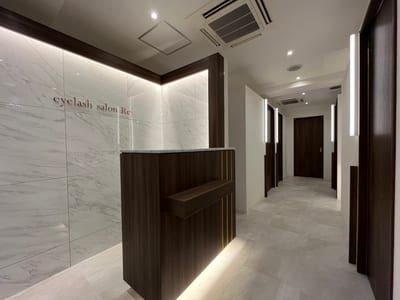 完全個室eyelash salon Rey長崎浜町店 まつげパーマパリジェンヌ 店内写真 3枚目
