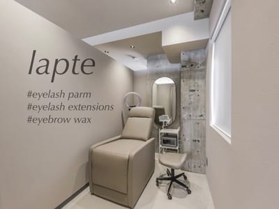 lapte eyelash&eyebrow salon 店内写真 3枚目