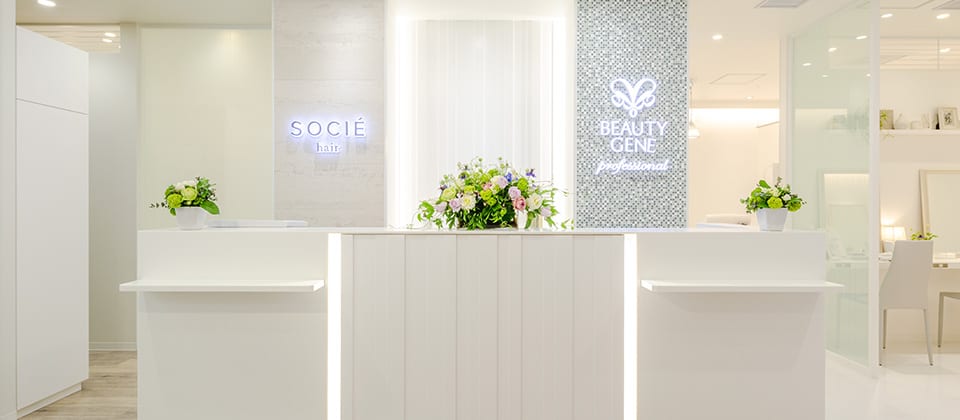 BEAUTY GENE professional 二子玉川店(三軒茶屋)のメンズ眉毛サロン店内写真 1枚目