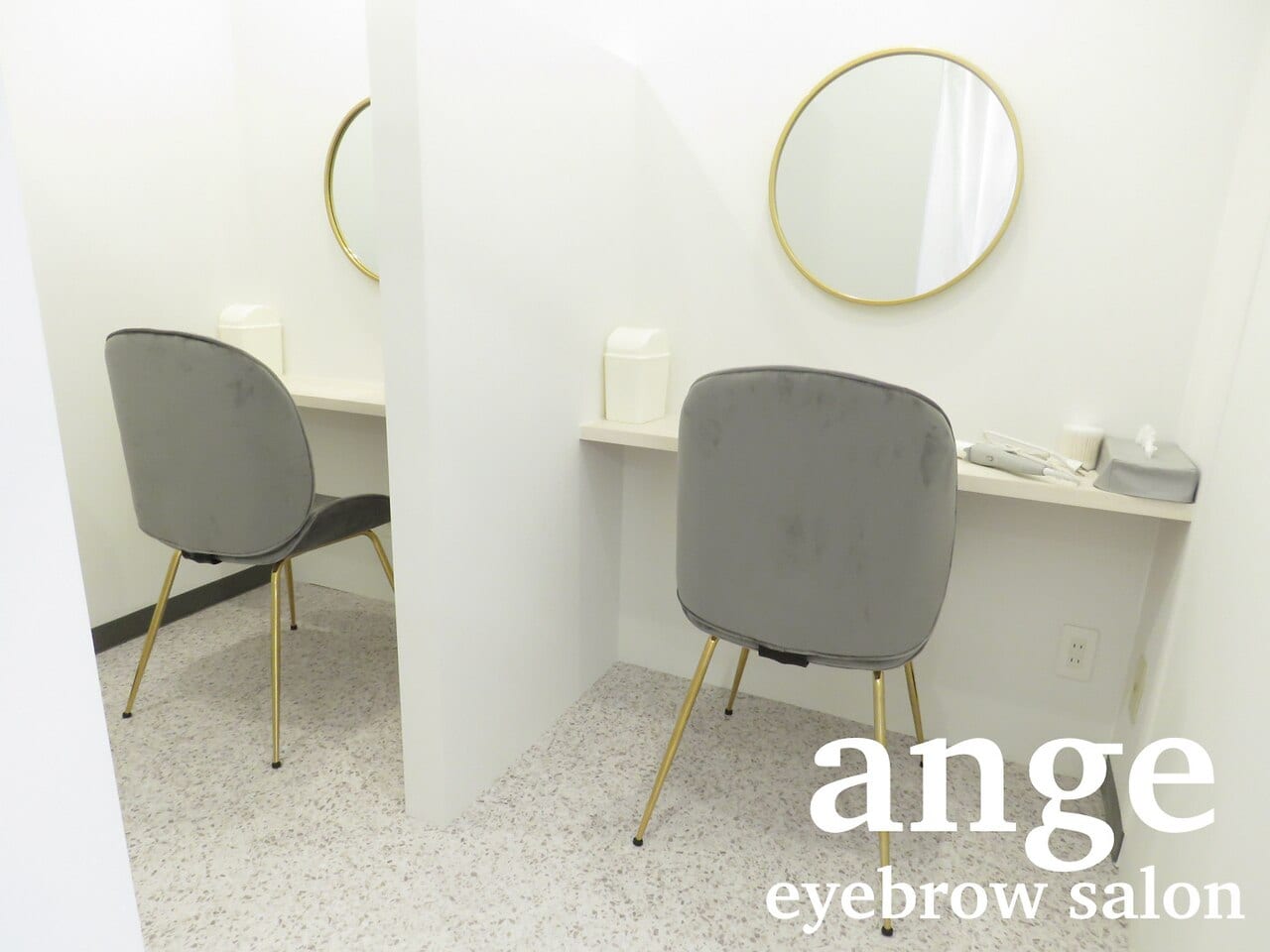 ange 上野御徒町本店(上野)のメンズ眉毛サロン店内写真 1枚目